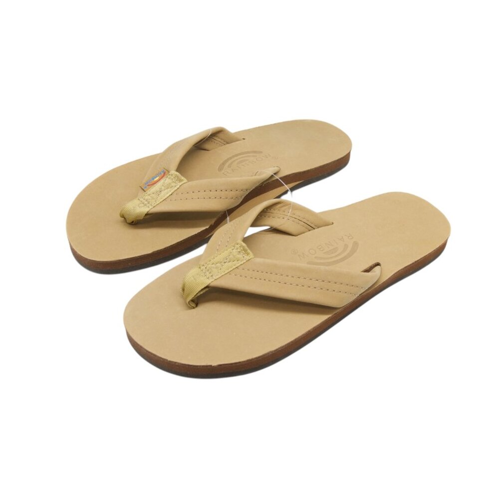 Rainbow Mens Sierra Single Layer Premier Leather with Arch Support 1" Strap New - Picture 1 of 3